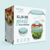 Glass Leak Proof Salad Container