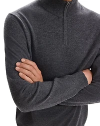 Hilles Quarter Zip Cashmere Sweater