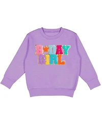 Girls' Birthday Patch Sweatshirt - Baby, Little Kid, Big Kid