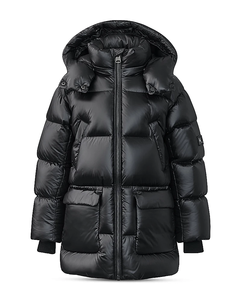 Mackage Unisex Detachable Hood Down Kennie Jacket - Big Kid