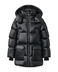 Mackage Unisex Detachable Hood Down Kennie Jacket - Big Kid