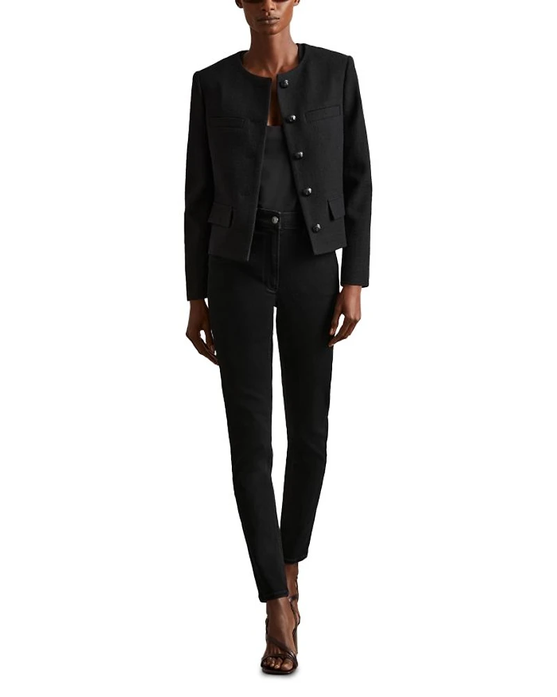 Hattie High Rise Skinny Jeans Black