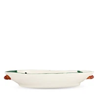 Old St. Nick Shallow Oval Bowl