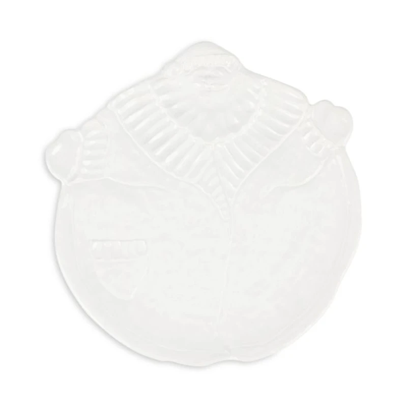 Pietra Natale Figural Santa Platter