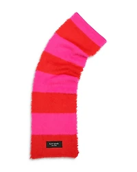 Awning Stripe Fuzzy Scarf