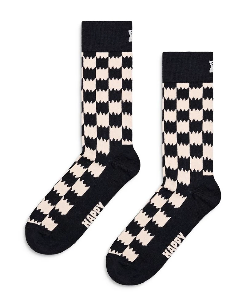 Dizzy Check Socks