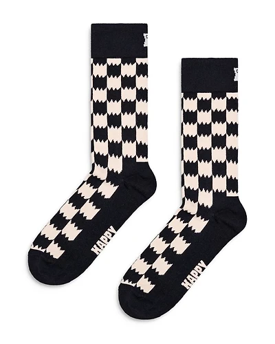 Dizzy Check Socks
