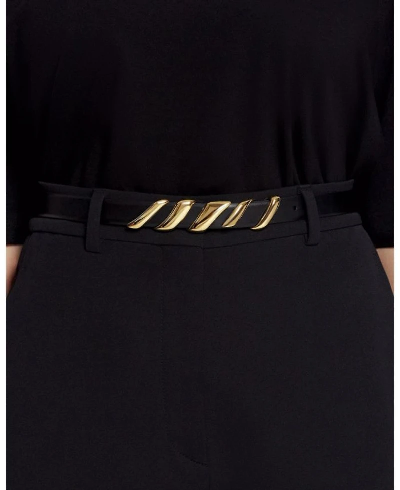 Melodie Ribbon Leather Belt