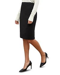 M. m.LaFleur Cobble Hill Skirt - Washable Wool Twill