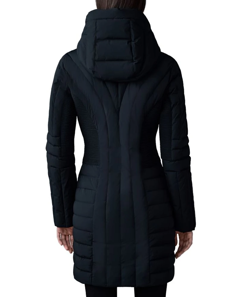 Oksana Hooded Down Coat