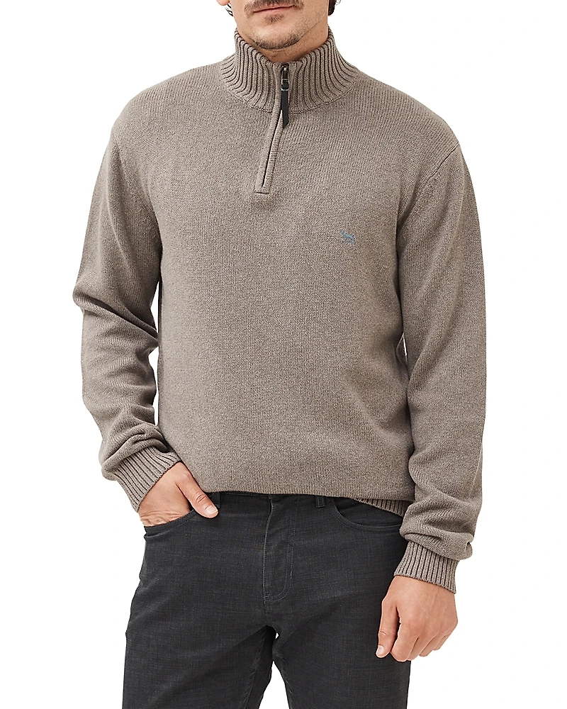 Rodd and Gunn Merrick Bay Quarter-Zip Sweater