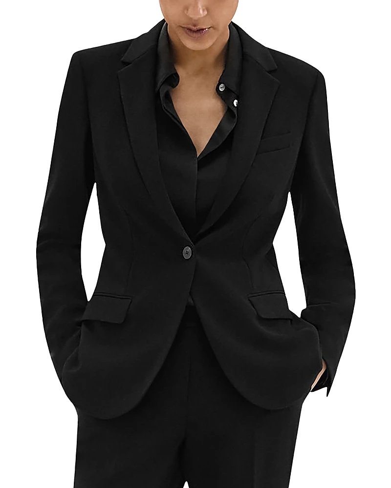 Theory Admiral Crepe Staple Blazer