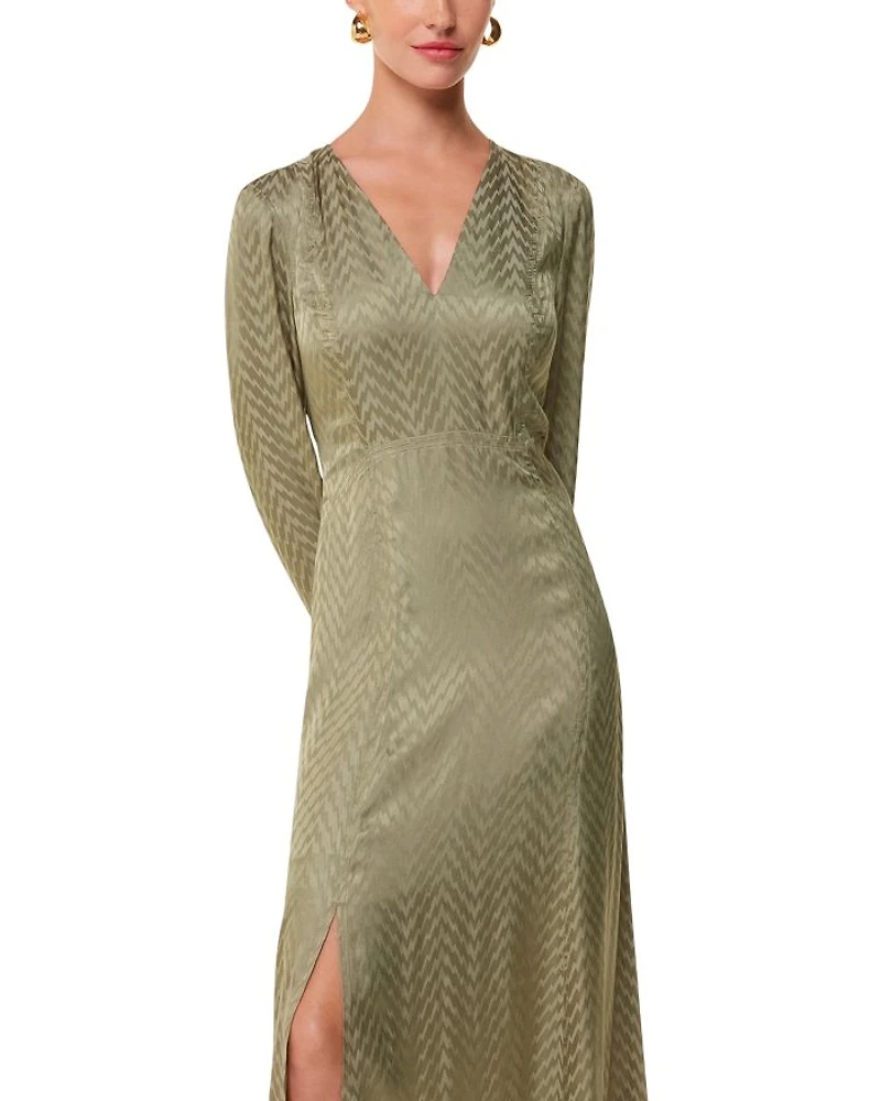Jacquard Midi Dress