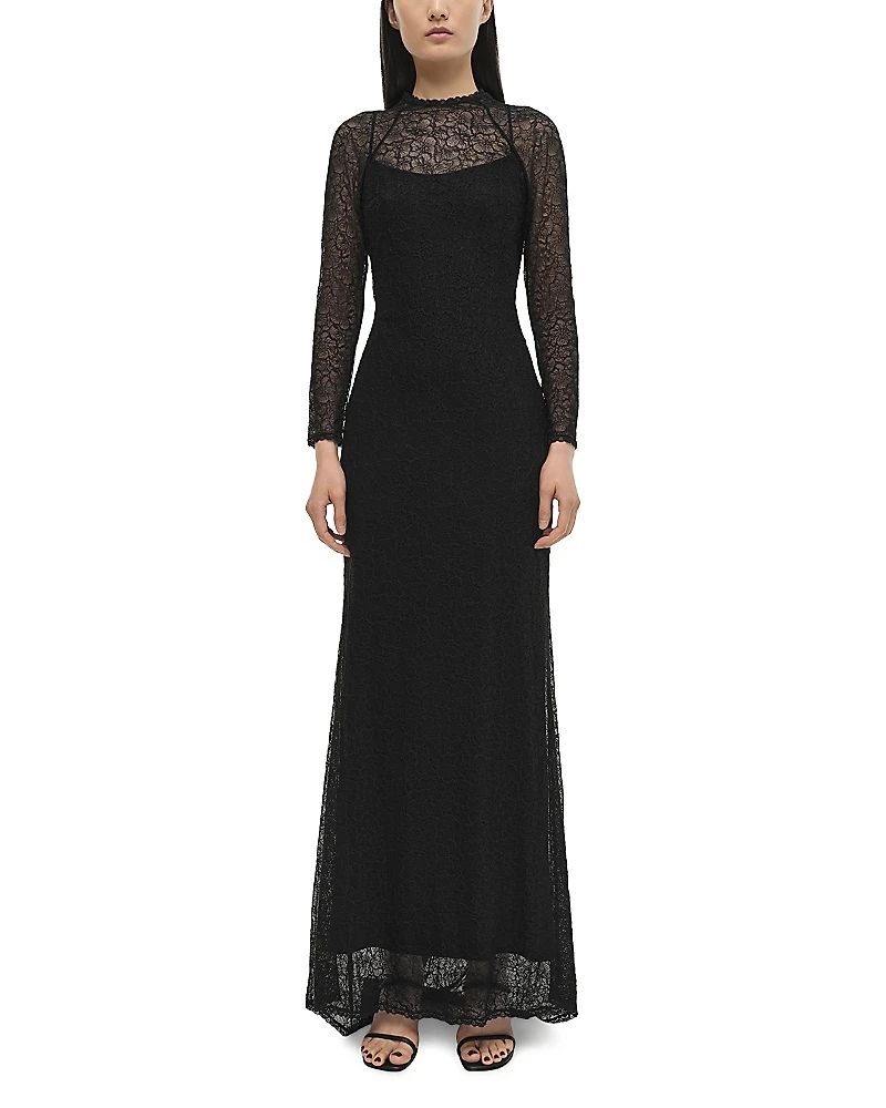 Simkhai Stacy Long Sleeve Gown