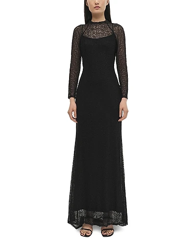 Simkhai Stacy Long Sleeve Gown
