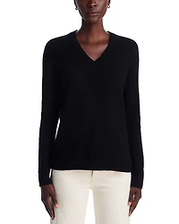 V Neck Cashmere Sweater - Exclusive