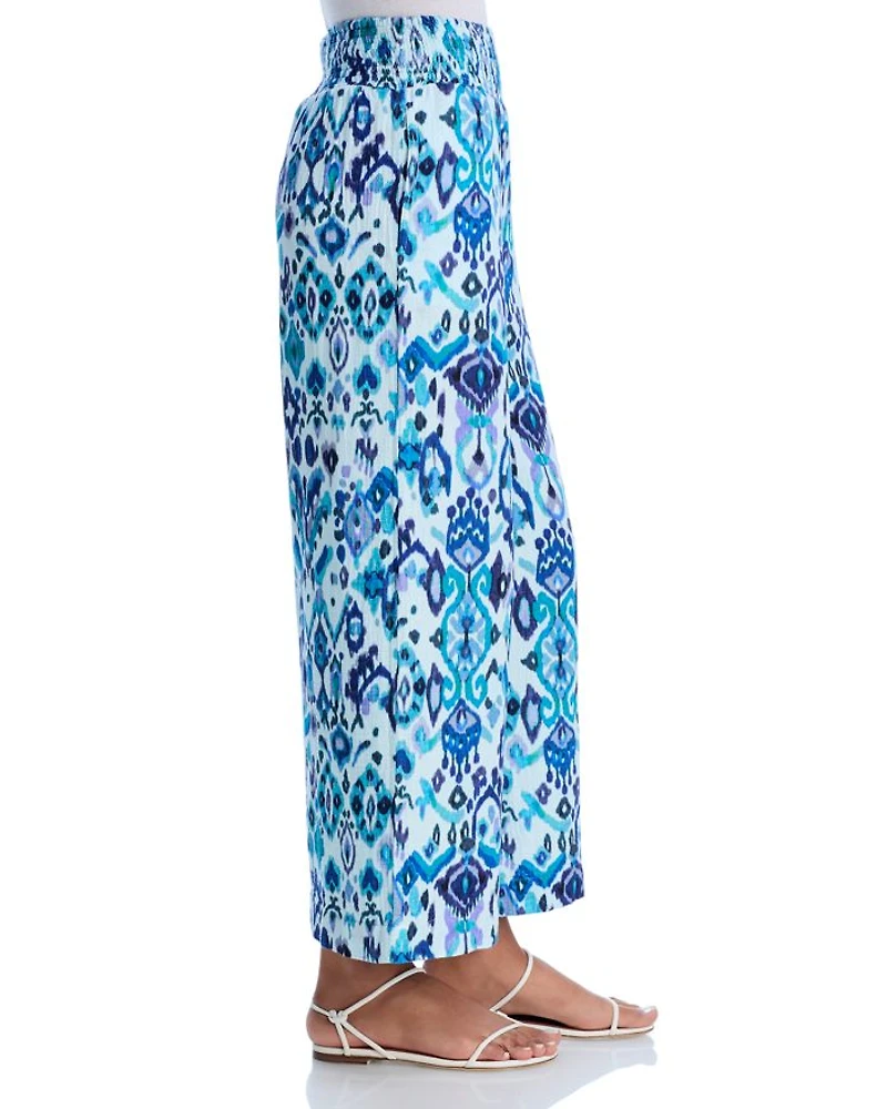 Supersoft Gauze Ikat Pants