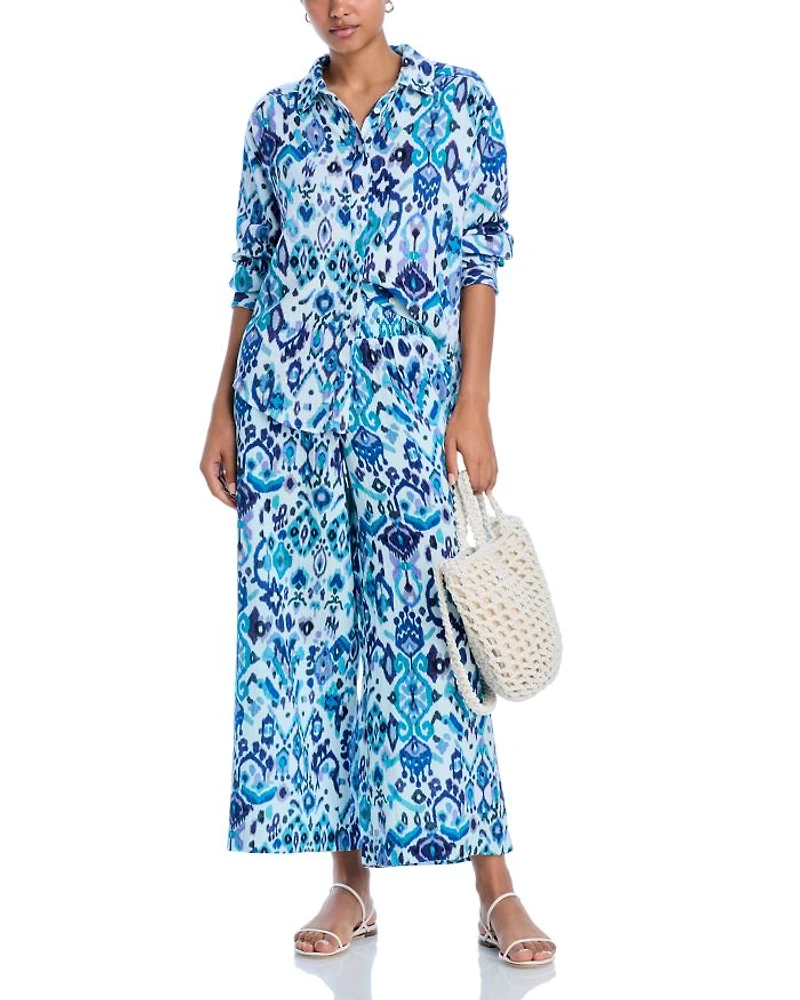 Supersoft Gauze Ikat Pants