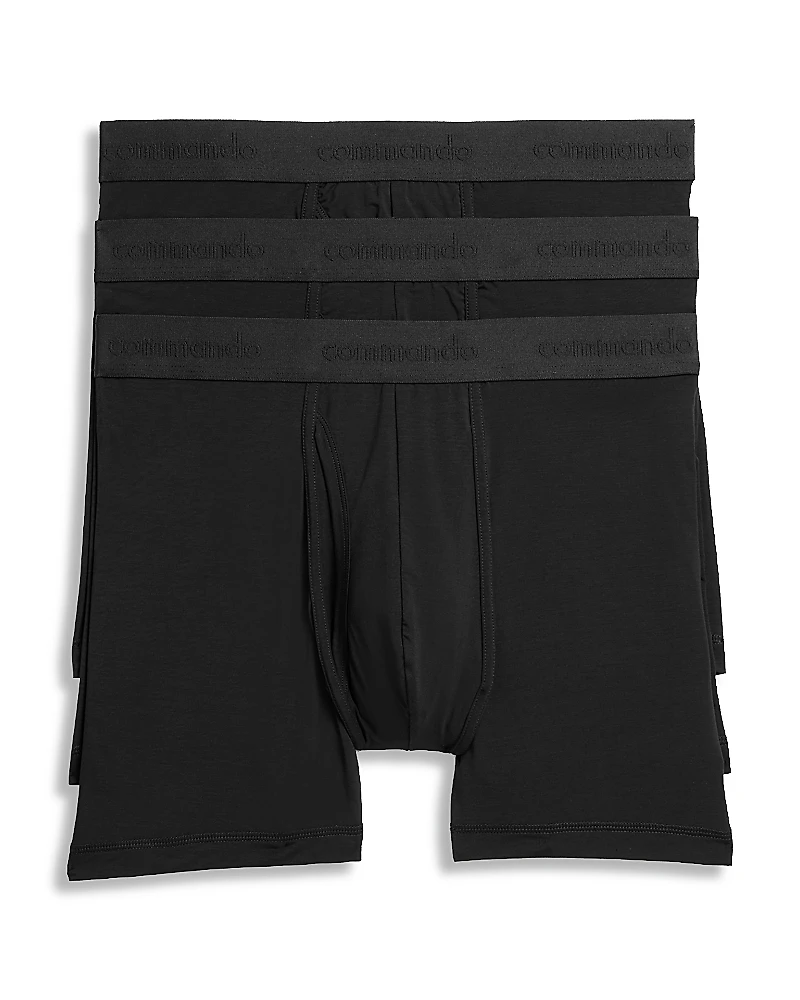 Commando Micro Modal Relaxed Fit Boxer Briefs, Pack of 3