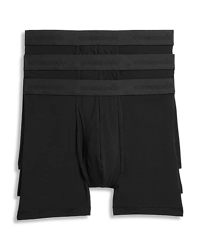 Commando Micro Modal Relaxed Fit Boxer Briefs, Pack of 3