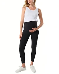 Marion Women's Maternity Stretch Leggings with Bump-Friendly Phone Pocket