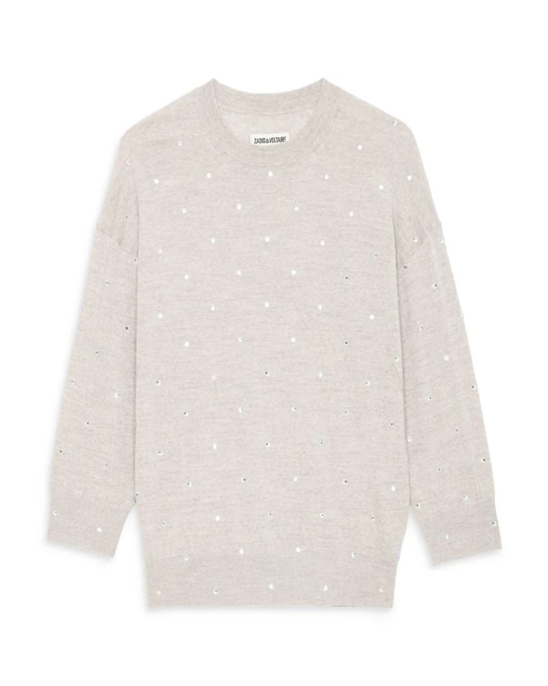 Kandy Merino Wool Crystal Sweater
