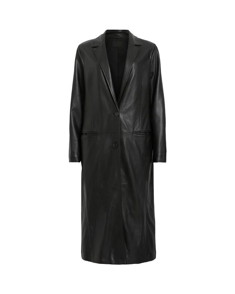 Aire Leather Coat