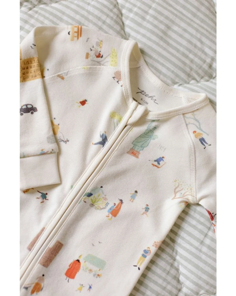 Unisex Ribbed Baby Sleeper