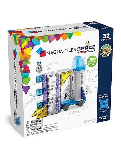 Magna-tiles Space 32-Piece Magnetic Construction Set