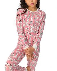 Unisex Paris Je T'aime Long Sleeve Pajama Set - Little Kid, Big Kid