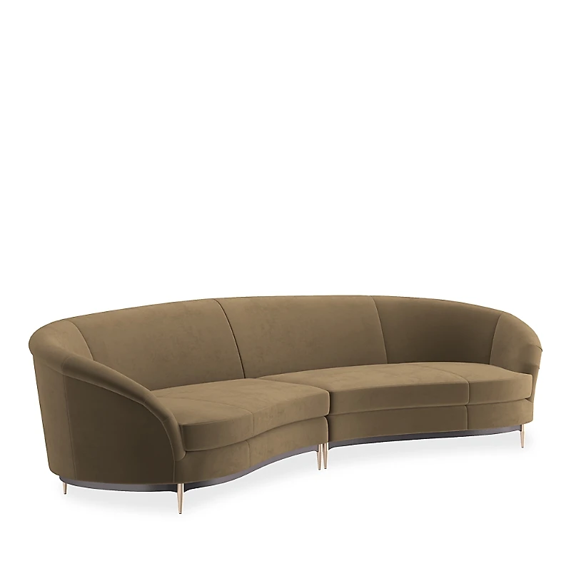 Caracole Three's Company 2 Piece Sectional