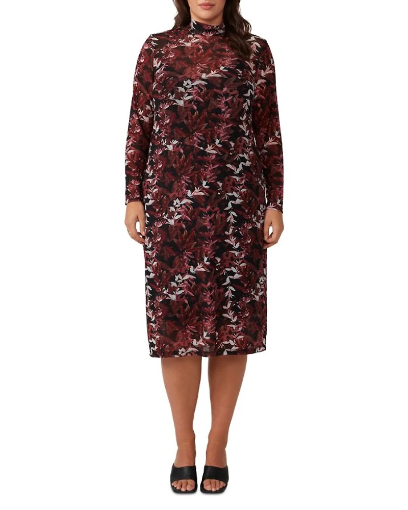 Mesh Midi Dress