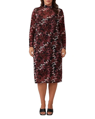 Mesh Midi Dress