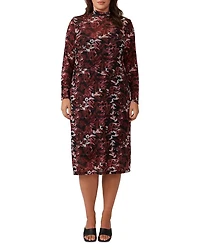 Mesh Midi Dress