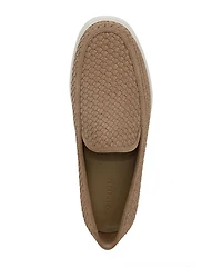 Men's Suede Sonoma Basketweave Loafers