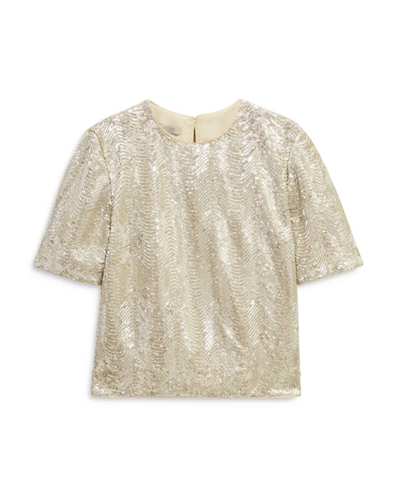 Marlowe Limited Sequined Top