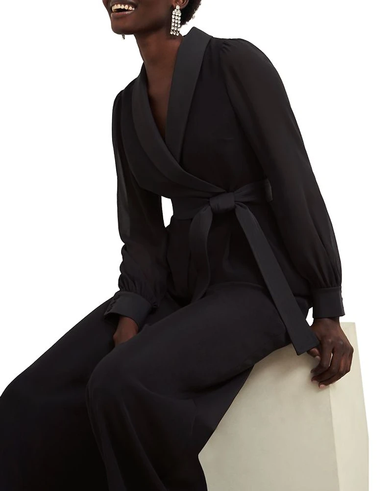 Maia Tuxedo Jumpsuit