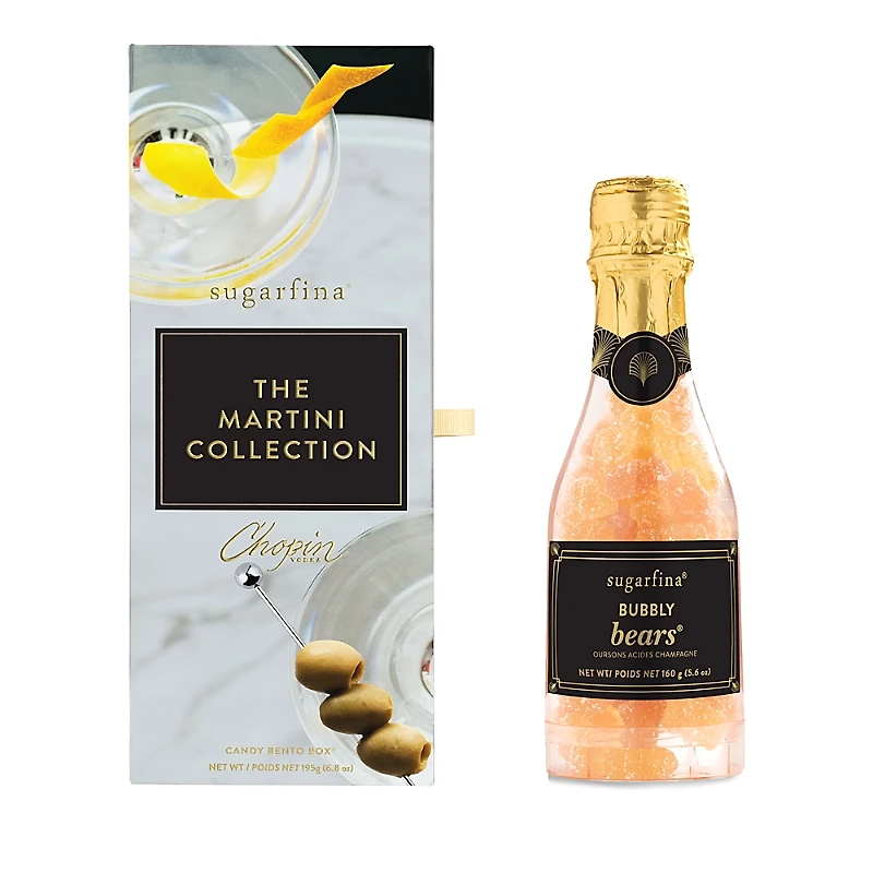 Sugarfina Chopin Martini and Champagne Bundle