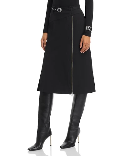 Belted Utility Skirt