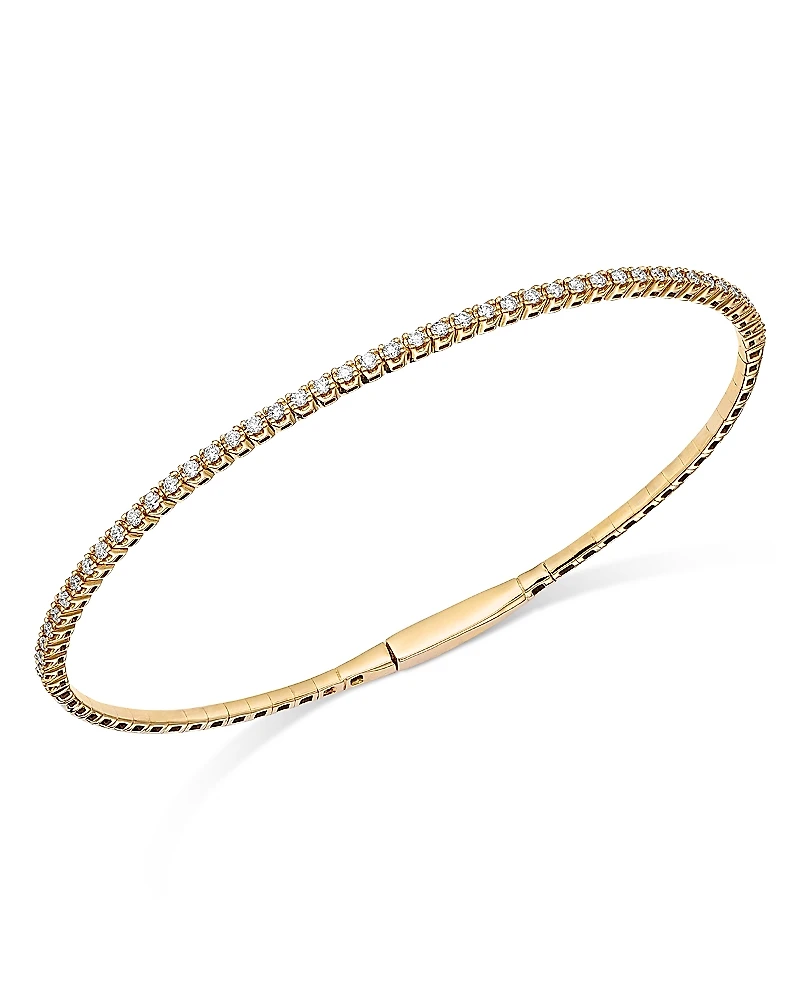 Bloomingdale's Fine Collection Diamond Skinny Tennis Bracelet