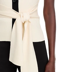 Collins Sleeveless Button Front Top