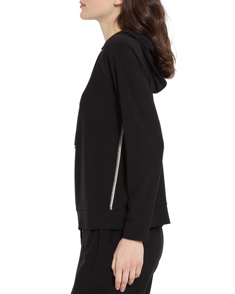 Julia Crepe Hoodie