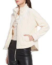 Astra Quilted Velvet Jacket