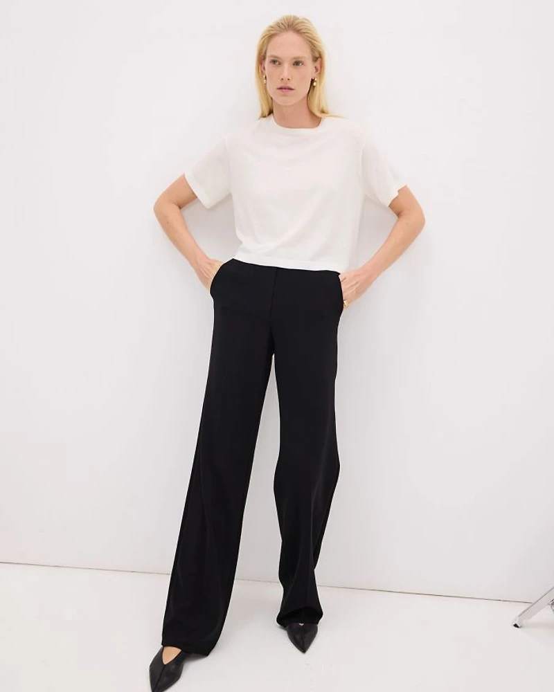 Lightweight Wool Boxy Tee