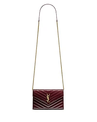 Saint Laurent Cassandre Envelope Chain Wallet