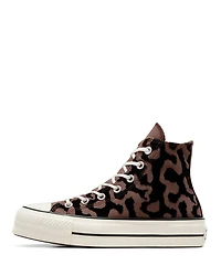 Women's Chuck Taylor All Star Lift Hi Leopard Remix Sneakers