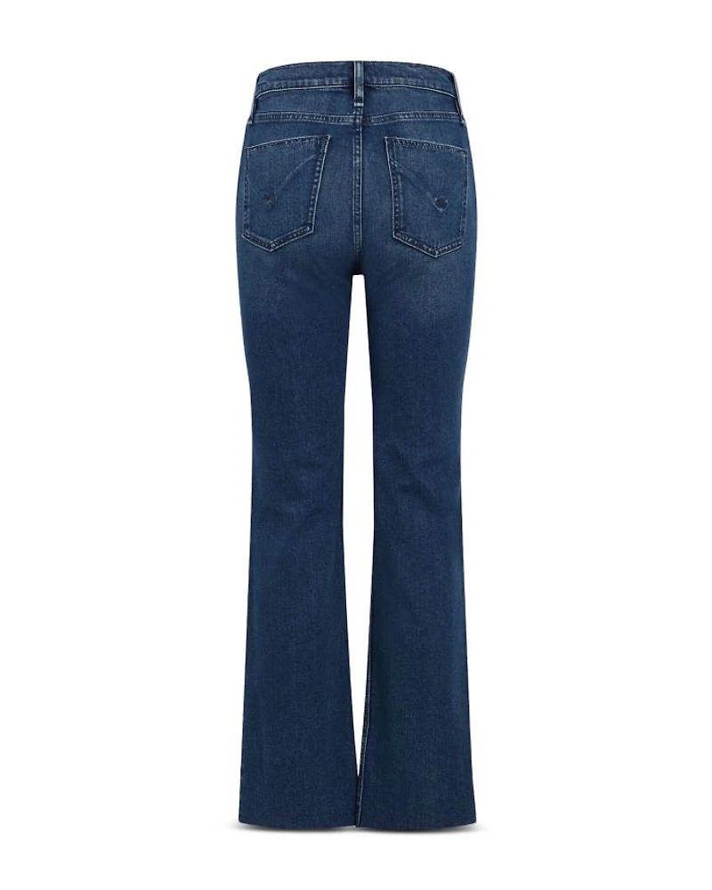 Remi High Rise Ankle Straight Jeans Deep Dive
