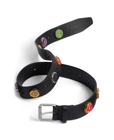 Men's Bottle Caps Belt