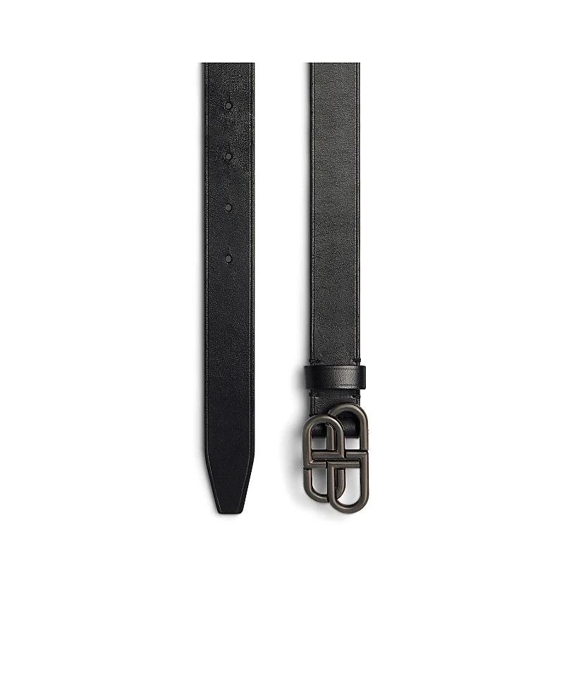 Balenciaga Women's Bb Thin Belt