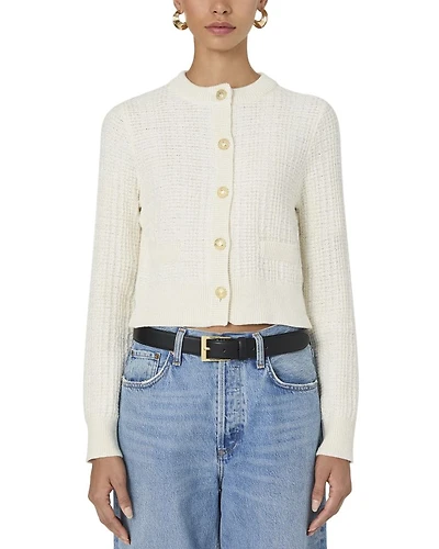 Lurex Tweed Cardigan